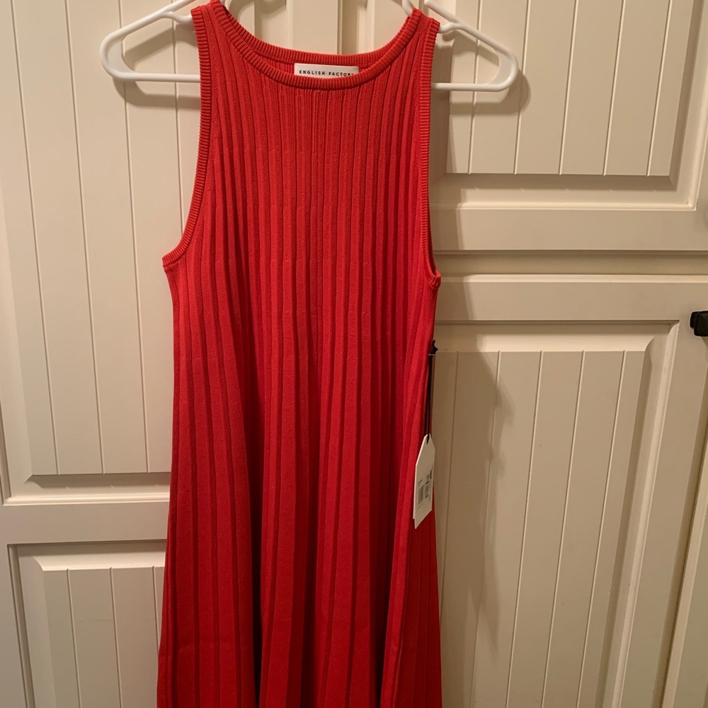 NWT comfortable red dress!